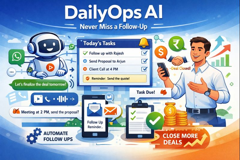 DailyOps AI – Daily Business Follow-ups and Task Closure